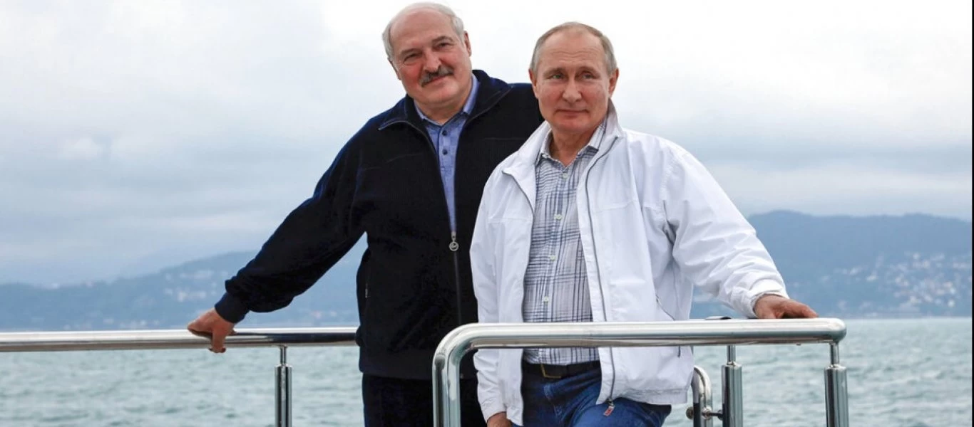 Β.Πούτιν και Α.Λουκασένκο μετά τις συνομιλίες πήγαν για... βαρκάδα (φώτο)